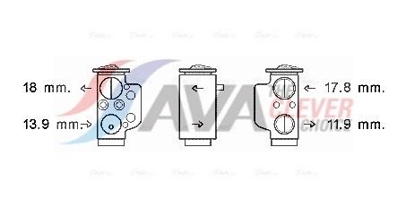 Ekspansiooniklapp,kliimaseade