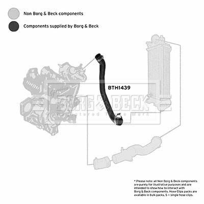 Przewód powietrza doładowującego BORG & BECK BTH1439