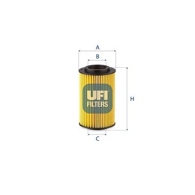 Olejový filtr UFI 25.054.00