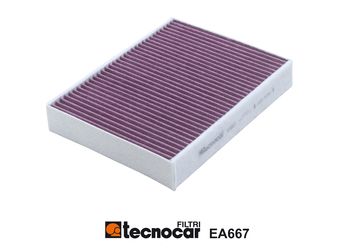 Filtr, wentylacja przestrzeni pasażerskiej TECNOCAR EA667