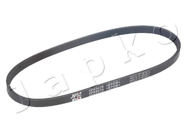 Pasek klinowy wielorowkowy JAPKO 4PK670