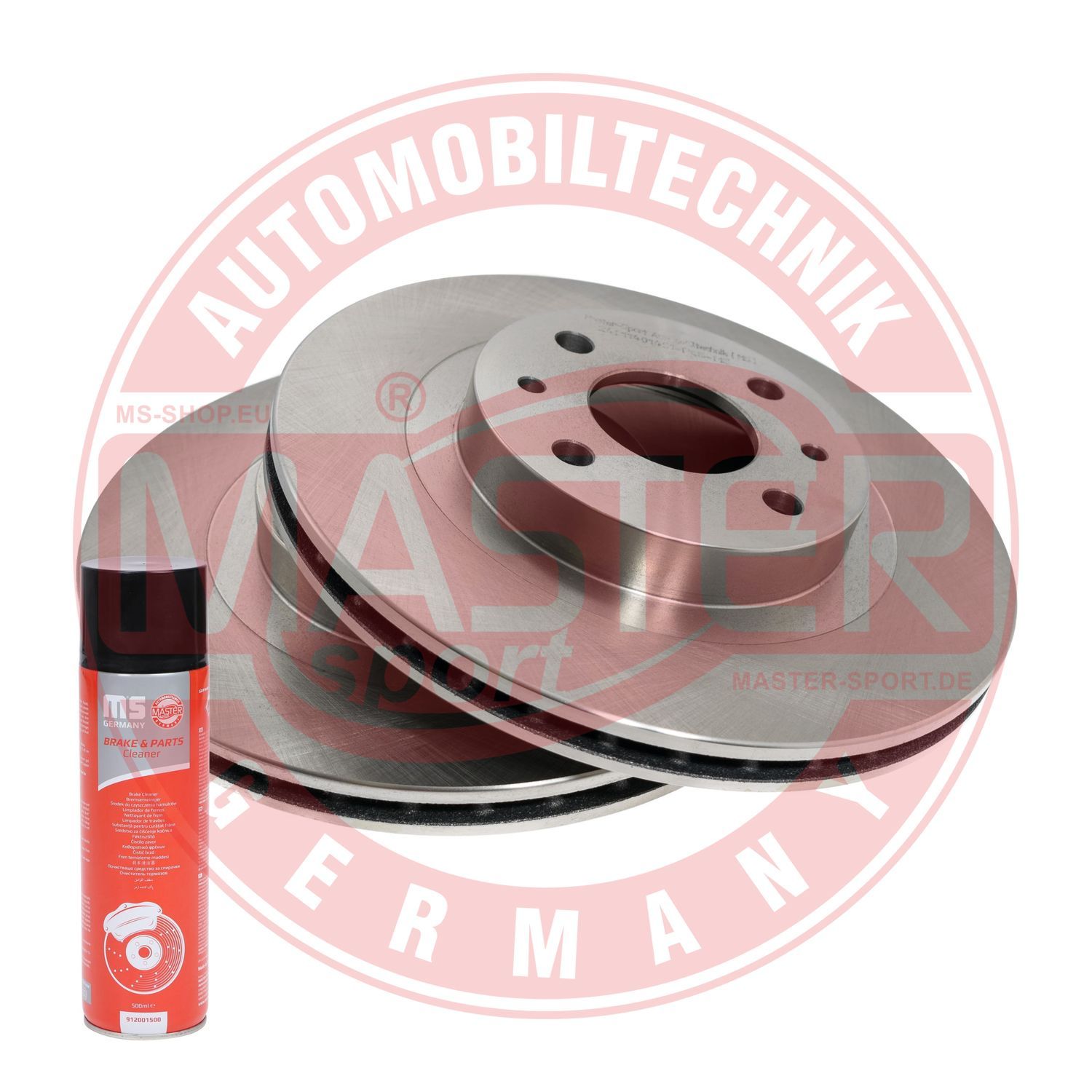 Tarcza hamulcowa MASTER-SPORT GERMANY 24011401451-SET-MSP