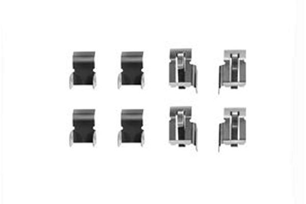 Set accesorii, placute frana TRW PFK218