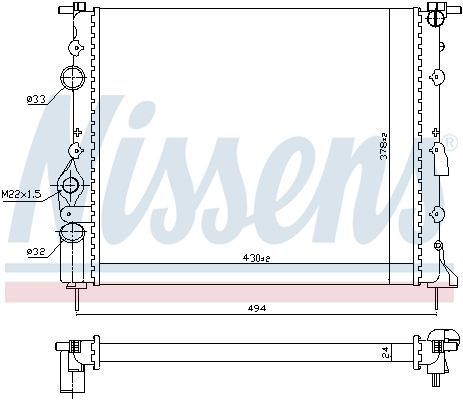 Radiateur, refroidissement du moteur