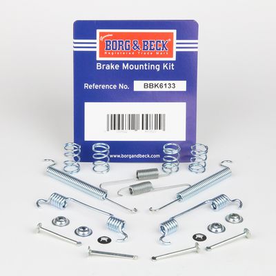 Zestaw dodatków, szczęki hamulcowe BORG & BECK BBK6133