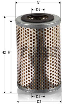 Filtr oleju TECNECO FILTERS OL029