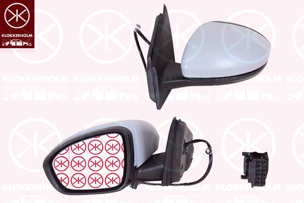 Lusterko zewnętrzne KLOKKERHOLM 60461041