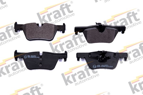 Sada brzdových destiček, kotoučová brzda KRAFT AUTOMOTIVE 6002551