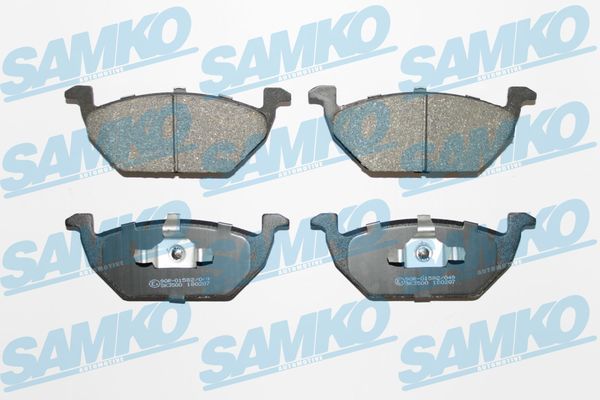 Sada brzdových destiček, kotoučová brzda SAMKO 5SP668