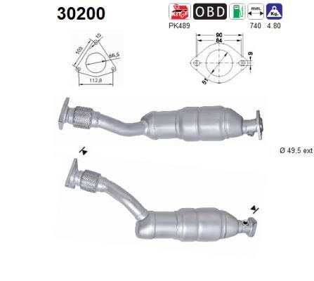 Katalizator AS 30200