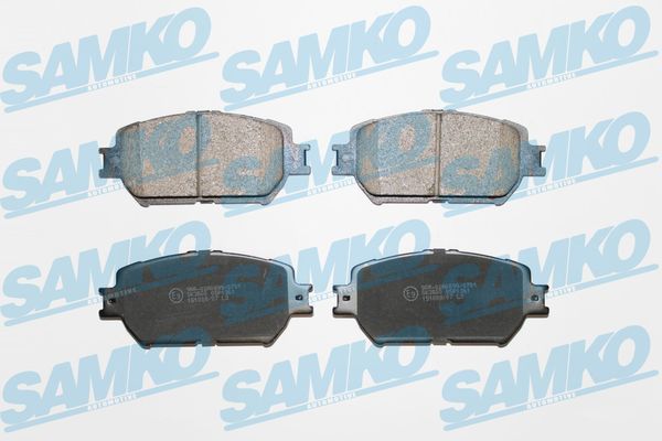 Sada brzdových destiček, kotoučová brzda SAMKO 5SP1361