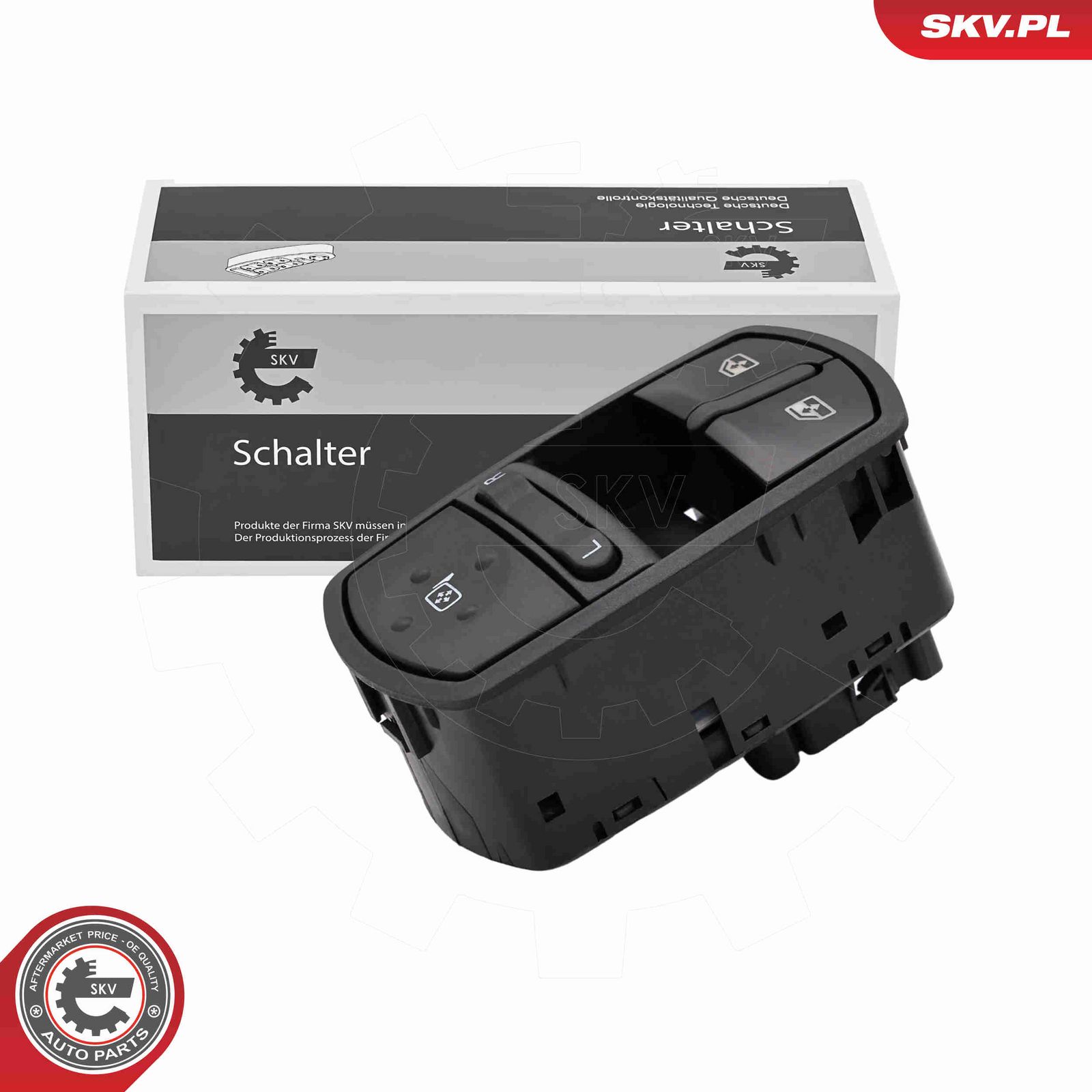 Выключатель, стеклолодъемник