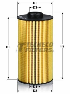 Filtr oleju TECNECO FILTERS OL0209E