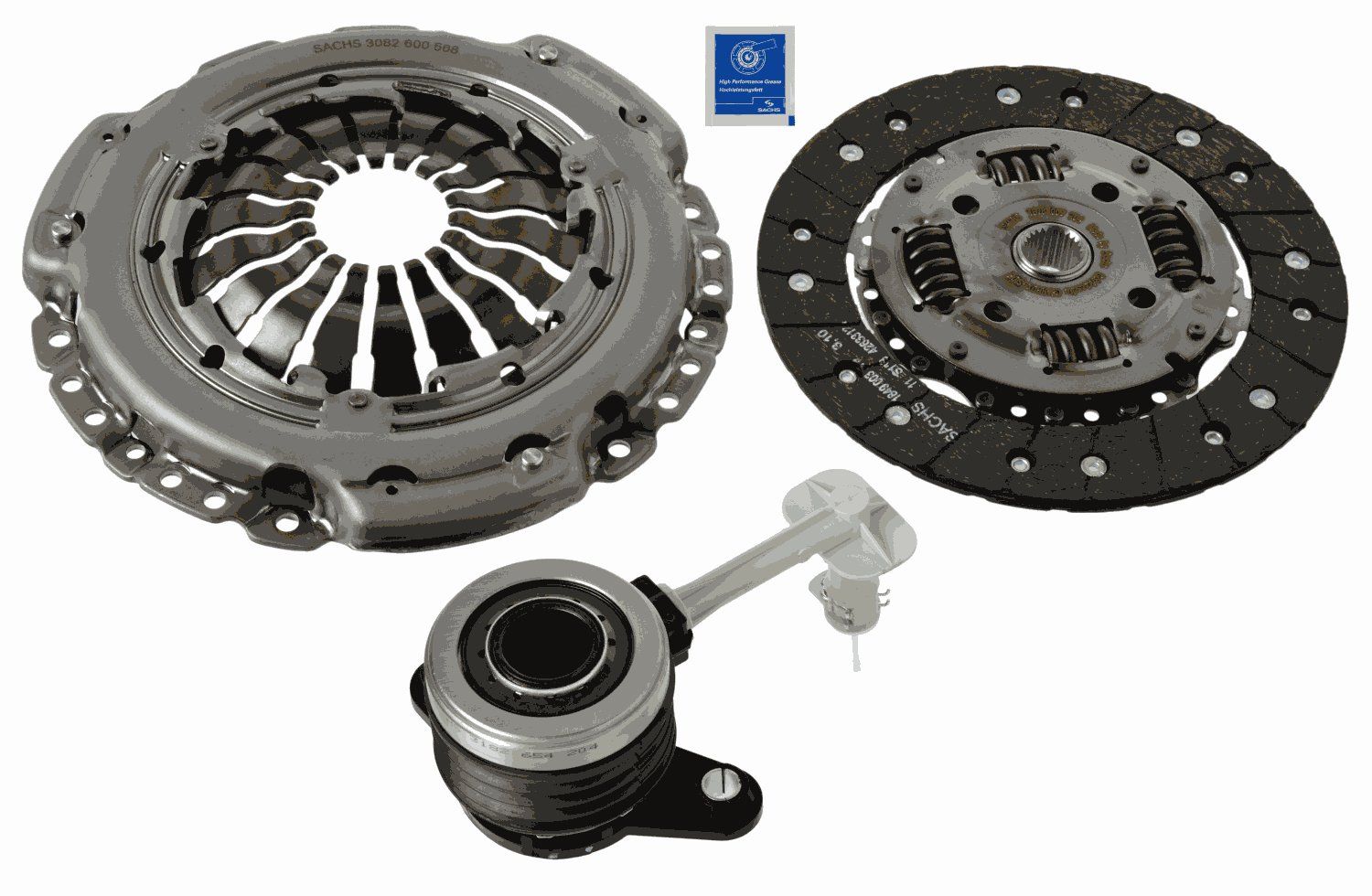 Zestaw sprzęgieł SACHS 3000 990 381