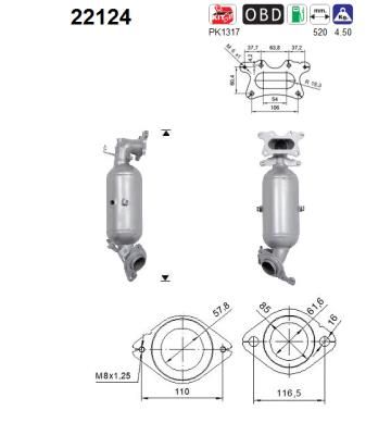 Katalizator AS 18160R6FG00