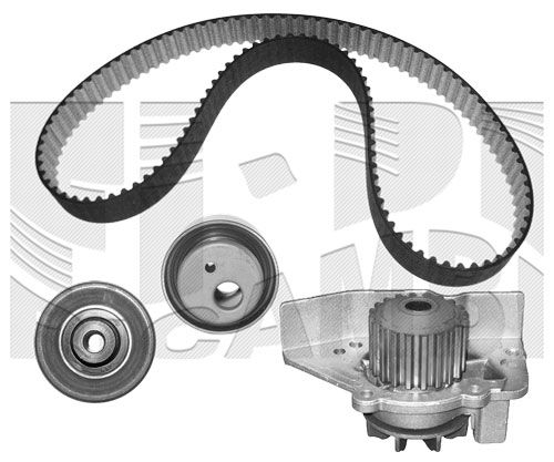 Pompa wodna + zestaw paska rozrządu CALIBER 0061KPW