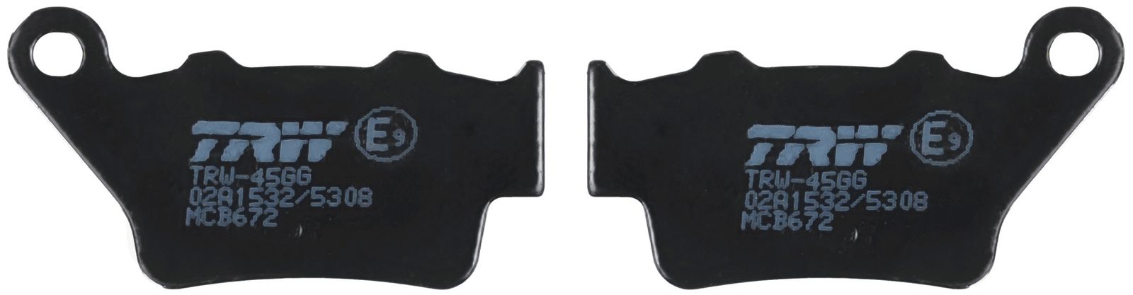 set placute frana,frana disc TRW Organic Allround MCB672