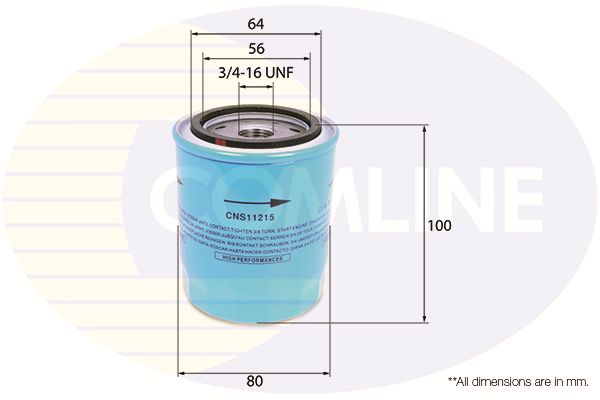Filtr oleju COMLINE CNS11215