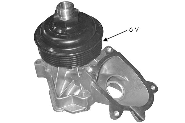 Pompe à eau, refroidissement du moteur