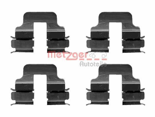 Set accesorii, placute frana METZGER 109-1247