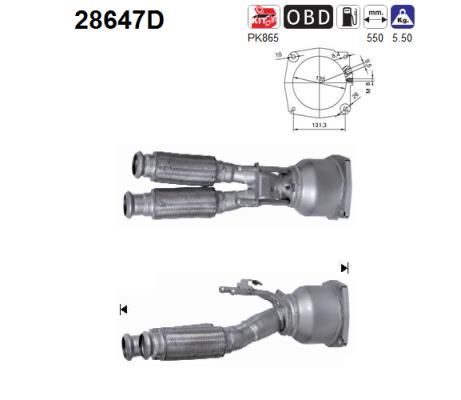 Katalizator AS 28647D