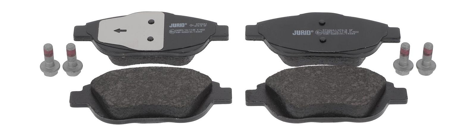 Комплект тормозных колодок, дисковый тормоз