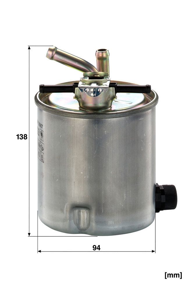 Levně Palivový filtr MANN-FILTER WK 9067