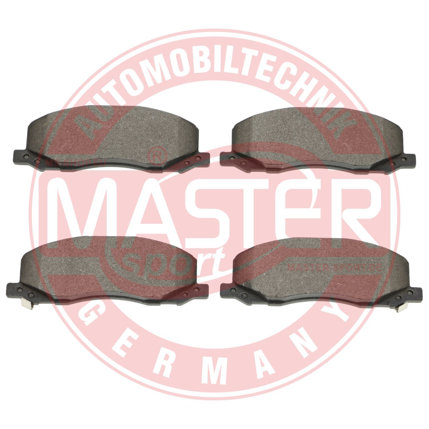 Zestaw klocków hamulcowych, hamulce tarczowe MASTER-SPORT GERMANY 13046027542N-SET-MS