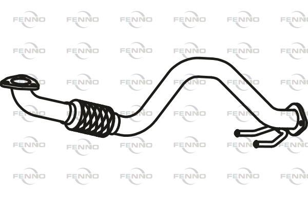 Rura wydechowa FENNO 1K0254304C