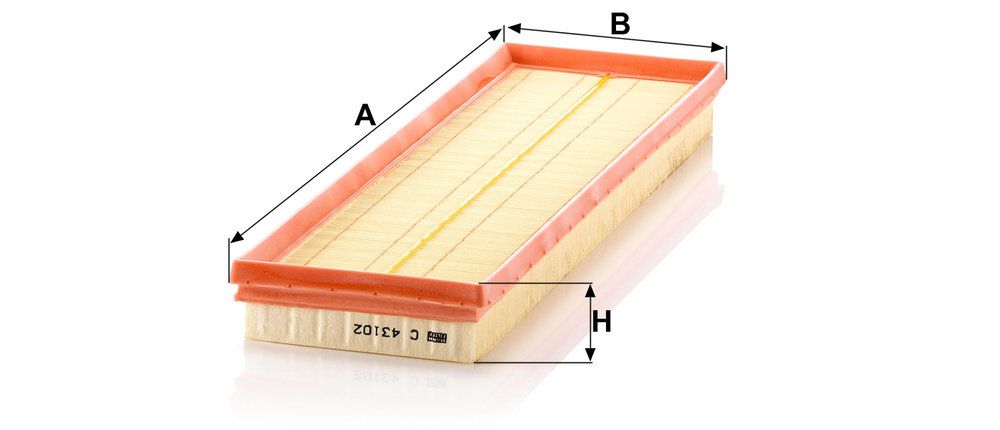 Levně Vzduchový filtr MANN-FILTER C 43 102