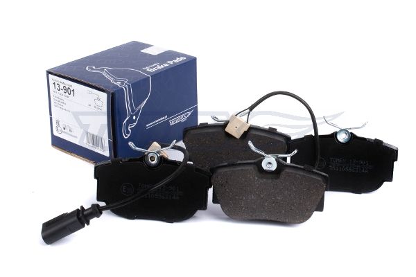 Levně Sada brzdových destiček, kotoučová brzda TOMEX Brakes 13-901