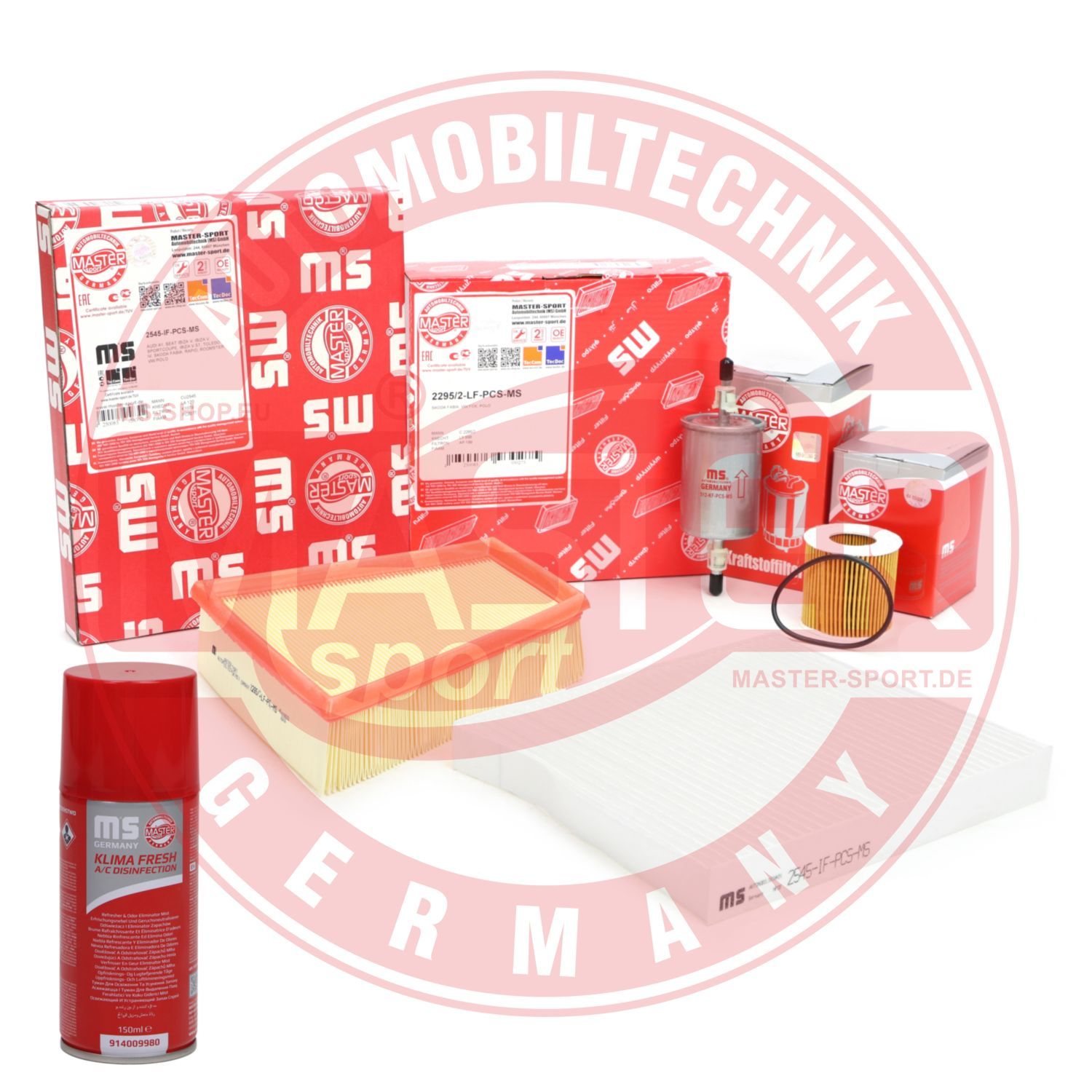 E-shop Filter - Sada MASTER-SPORT GERMANY 450001553P