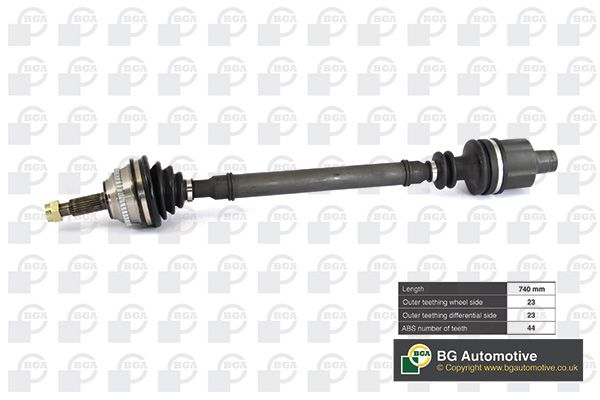 Wał napędowy BGA DS7317RA
