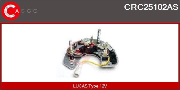 Usměrňovač, generátor CASCO CRC25102AS
