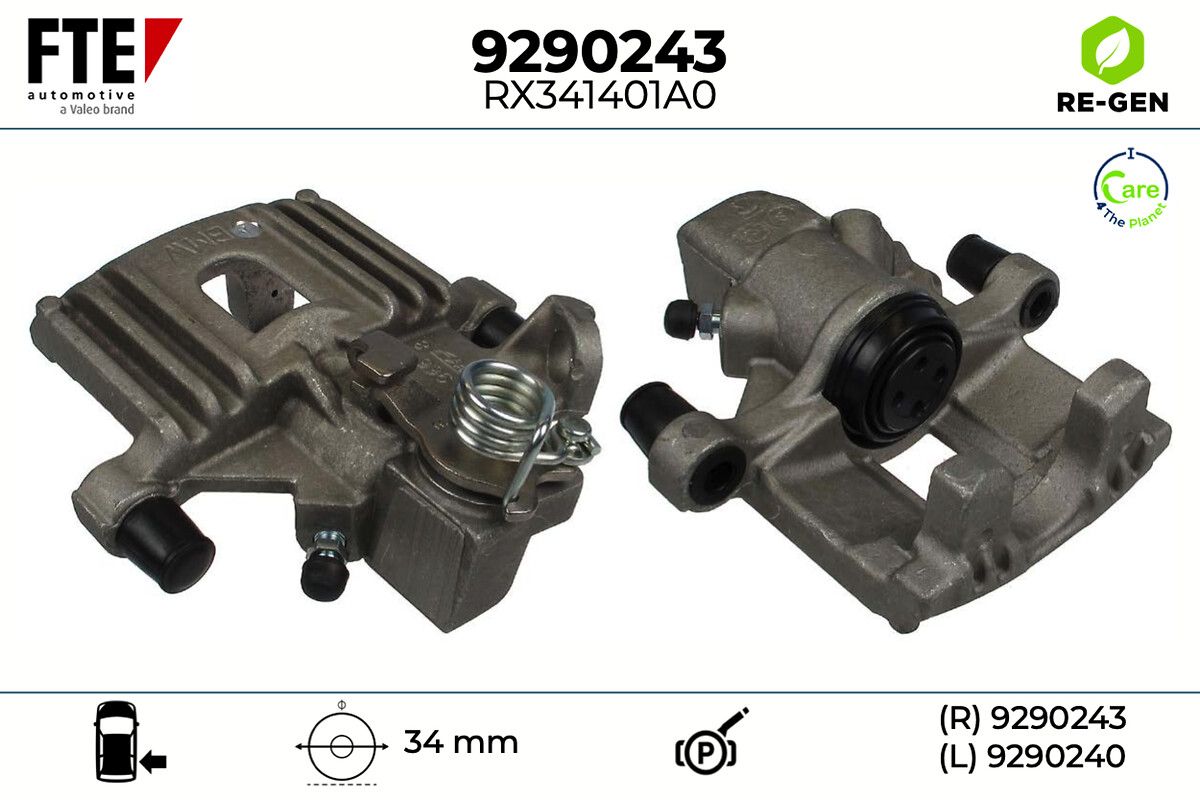 Etrier frana FTE 9290243
