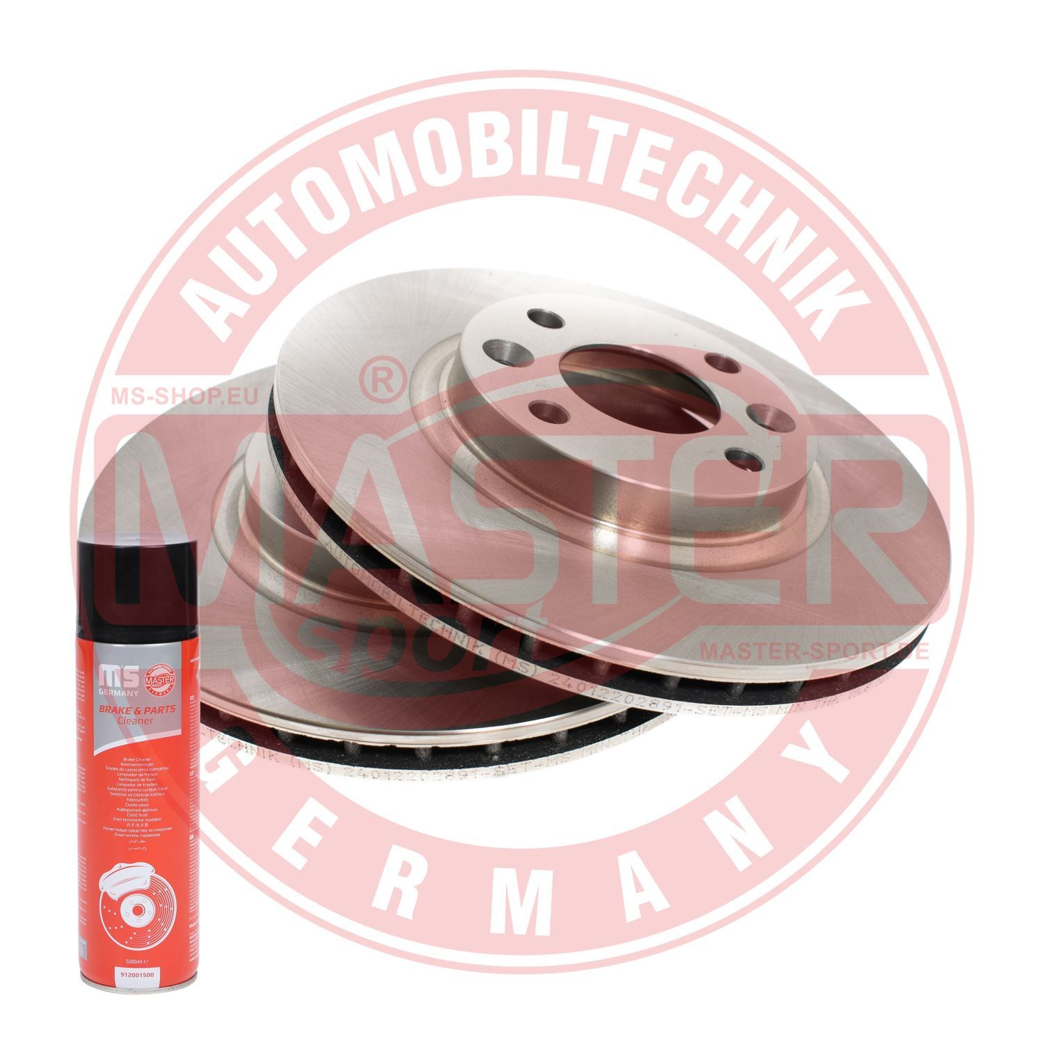 Tarcza hamulcowa MASTER-SPORT GERMANY 24012202891-SET-MSP