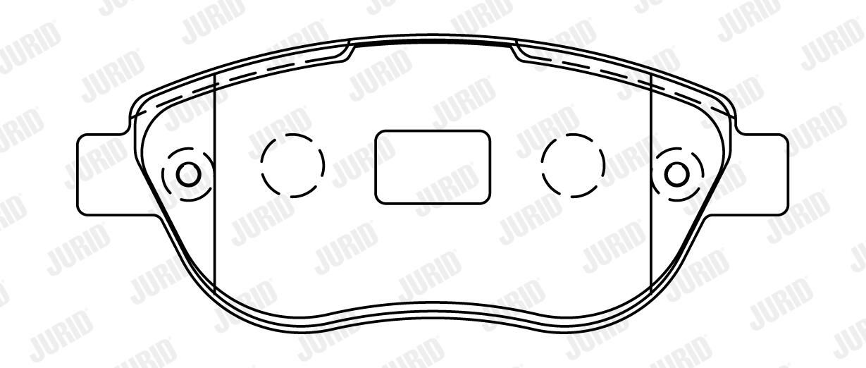 Piduriklotsi komplekt,ketaspidur