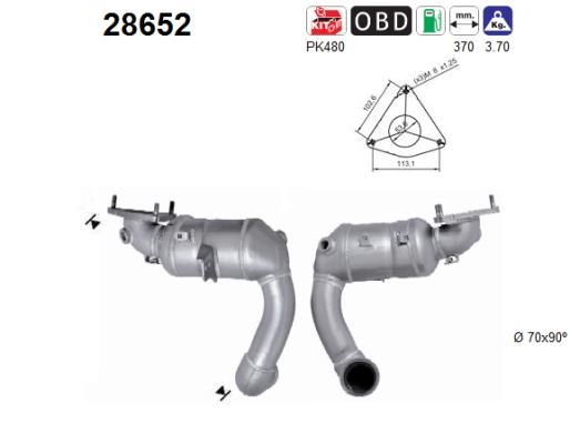 Katalizator AS 28652