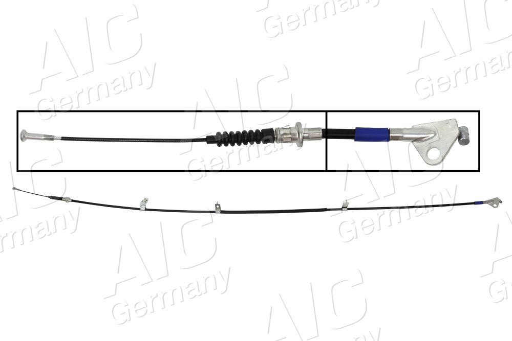Cablu, frana de parcare AIC 75286