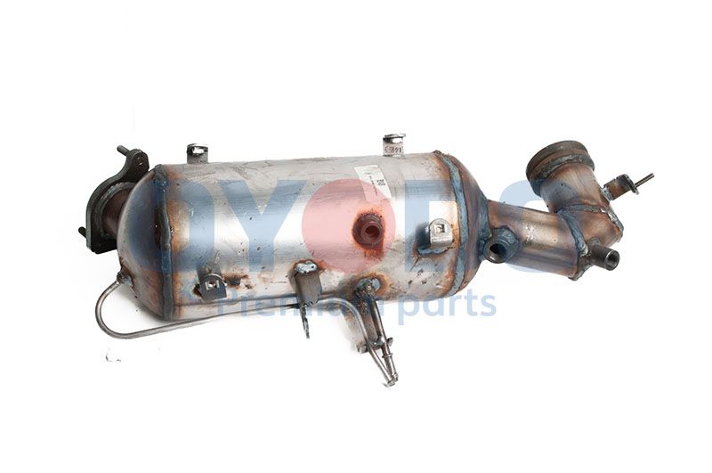 Nosēdumu-/Daļiņu filtrs, Izplūdes gāzu sistēma