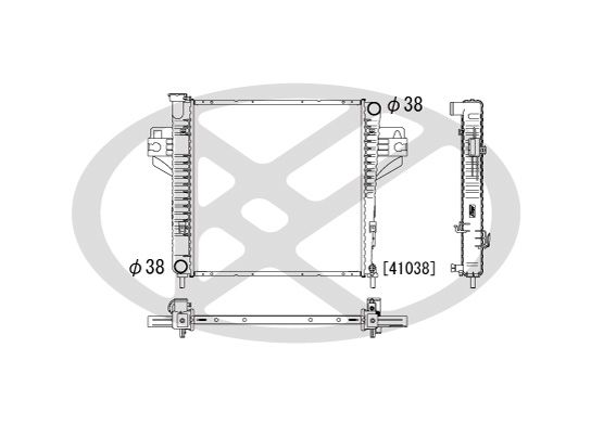 Radiator, racire motor KOYORAD PL331723