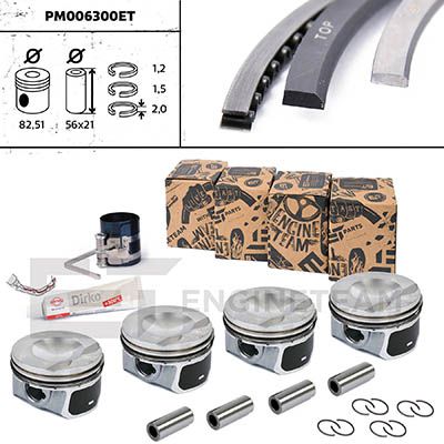 Set pistoane ET ENGINETEAM boxET – service kit PM006300ET