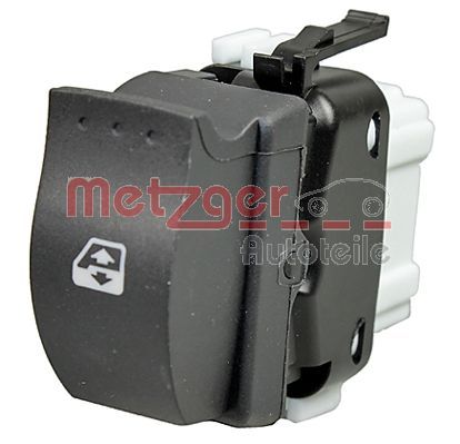 Przełącznik, podnośnik szyby METZGER AUTOTEILE 0916563