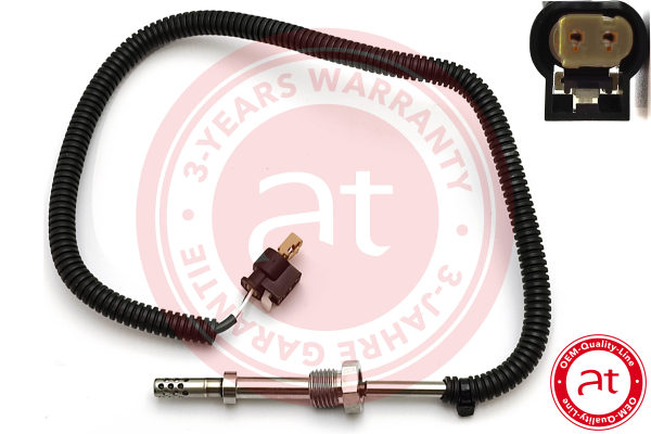 Senzor, temperatura gaze evacuare AT AUTOTEILE GERMANY OEM - Quality - Line at10750
