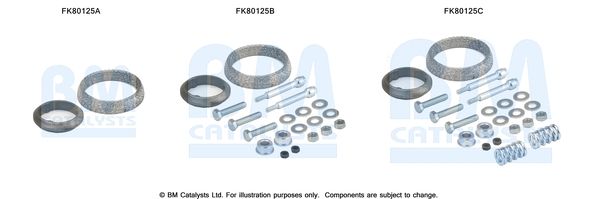 Zestaw montażowy, katalizator BM CATALYSTS FK80125