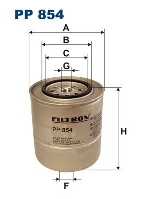Palivový filtr FILTRON PP 854
