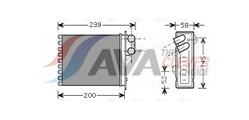 Теплообменник, отопление салона