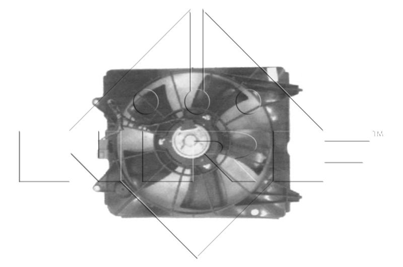 Větrák, chlazení motoru NRF 47272