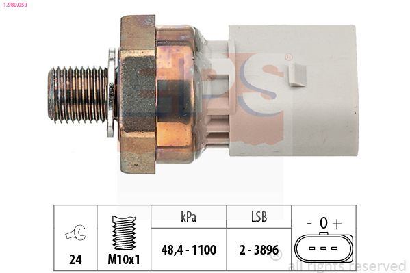 Czujnik, ciśnienie oleju EPS 1.980.053