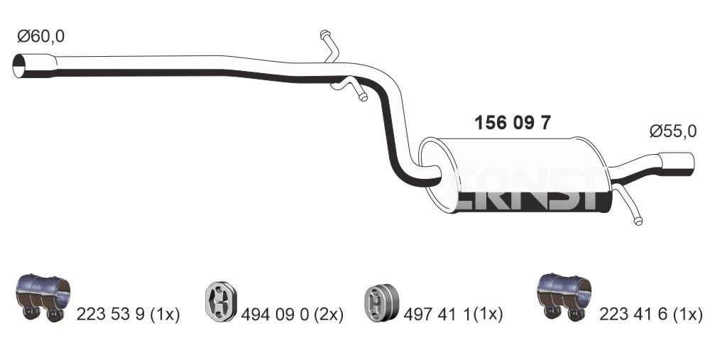 Toba esapamet intermediara ERNST 156097